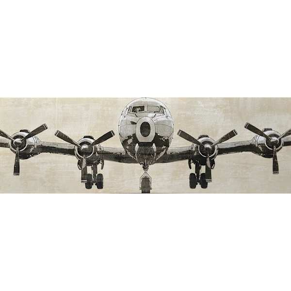 Golden Age of Air Travel Canvas Wall Art, 60x20