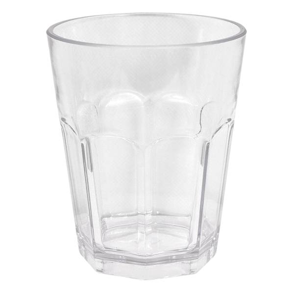 Acrylic Cooler Clear Double Old Fashioned Glass