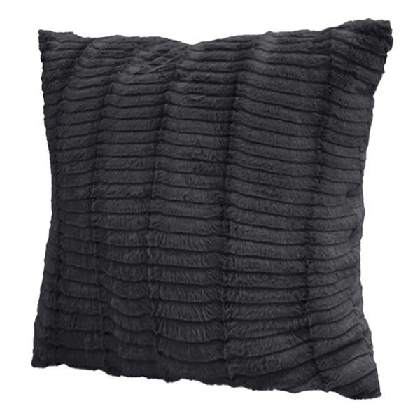 Black Lash Throw Pillow, 24"