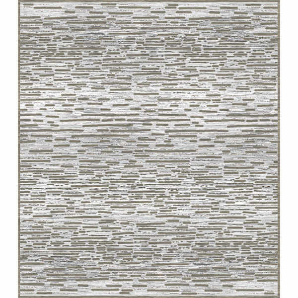 (B572) Crosby St. Kingston Grey Savoy Area Rug, 8x10