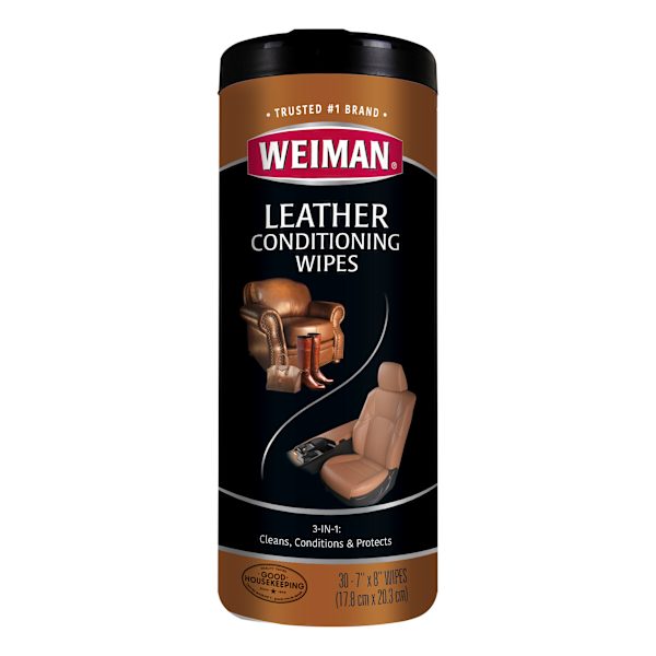 Weiman Conditioning Leather Wipes