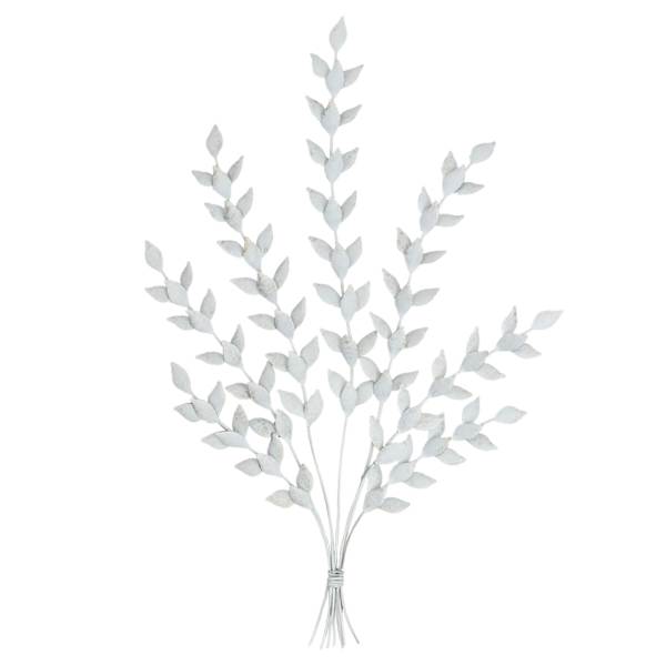 White Metal Branch Wall Art, 23x15
