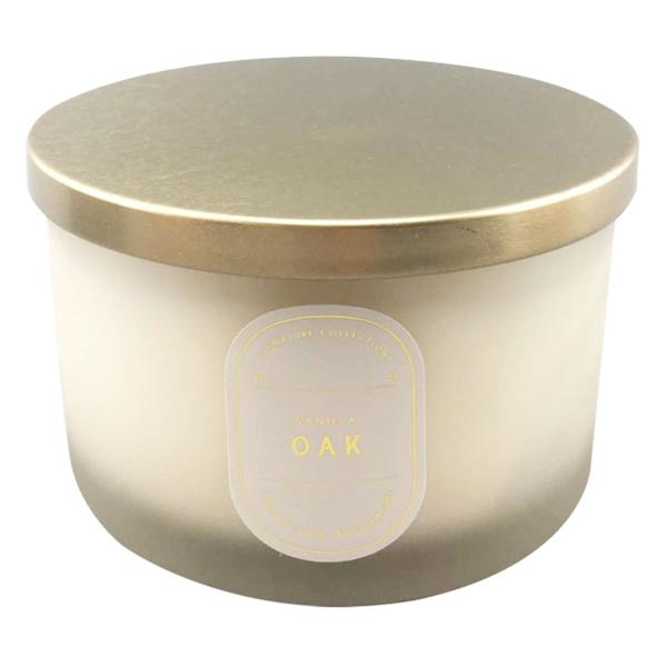 Vanilla Oak Scented Jar Candle, 16oz