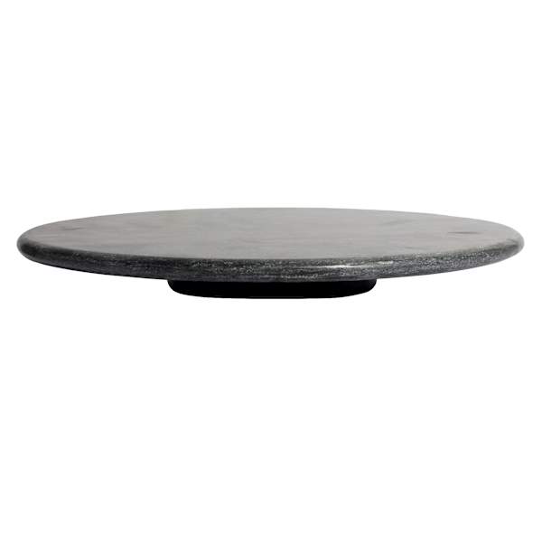 Grey Marble Rotating Lazy Susan
