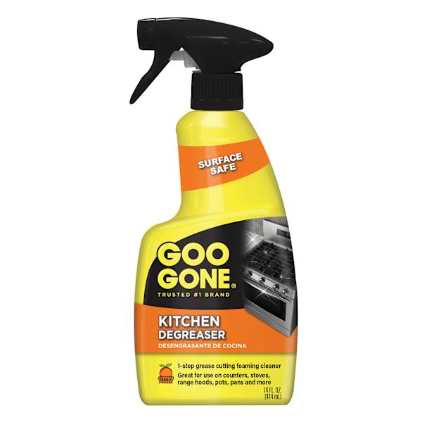 Goo Gone Kitchen Degreaser Spray, 14oz