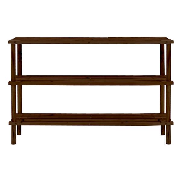 Farberware 3 tier wood shoe rack on sale