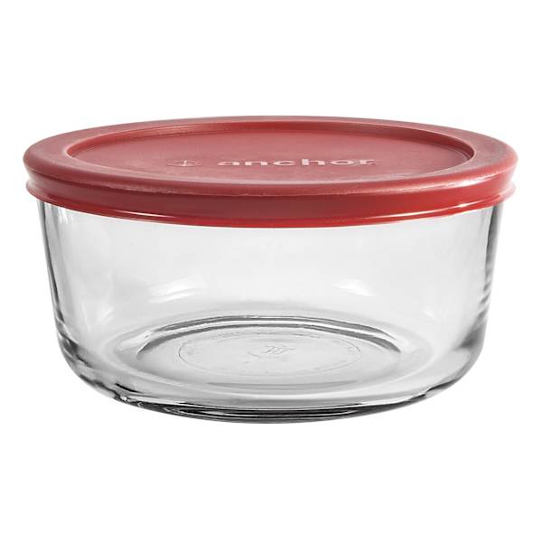 Anchor Hocking Snug Fit 4-Cup Storage Container