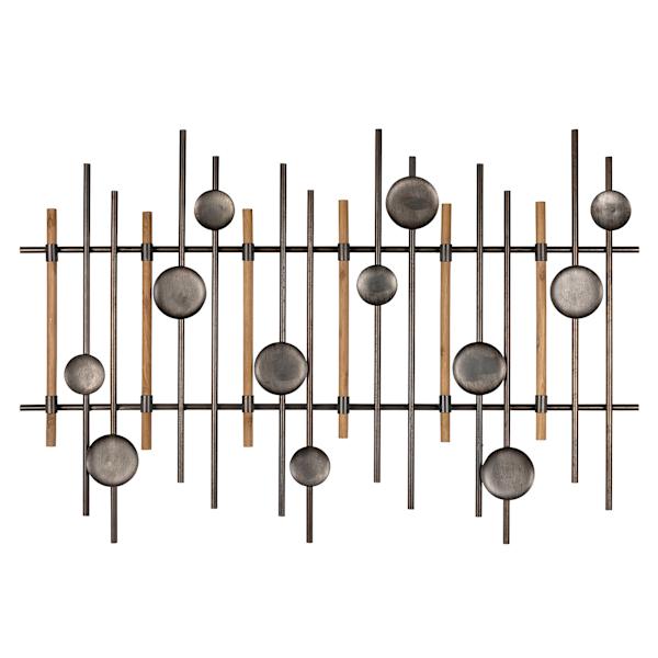 Crosby St. Abstract Centerpiece Wall Art, 36x24