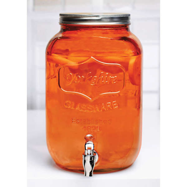 2-Gallon Yorkshire Glass Beverage Dispenser