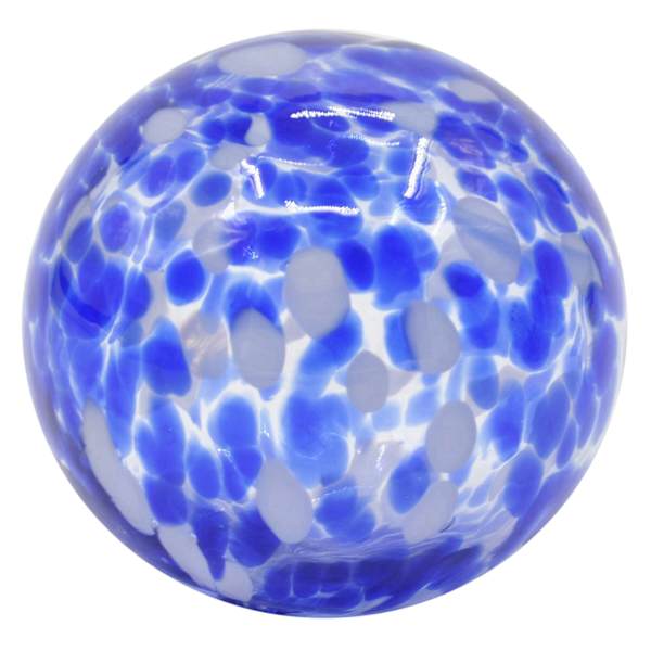 Blue Haze Glass Sphere, 4.5"