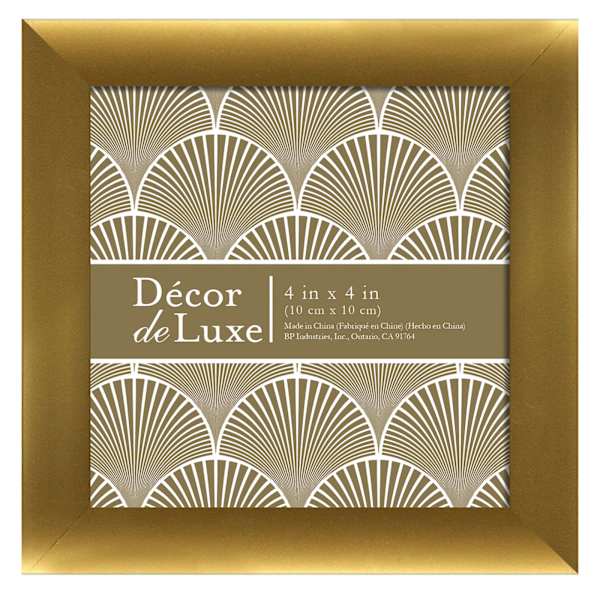 Gold Tabletop Picture Frame, 4"