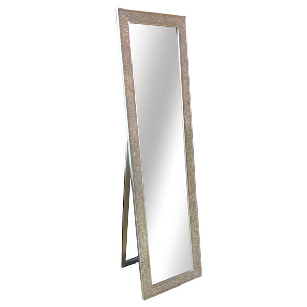 Mosaic Cheval Floor Mirror, 18x67