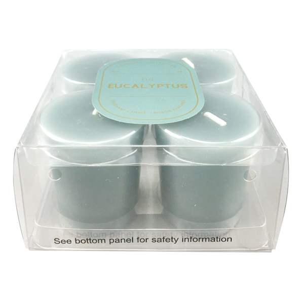 4-Pack Fig Eucalyptus Scented Votive Candles