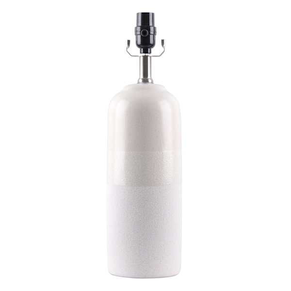 Cream 3-Toned Accent Lamp Base, 18"