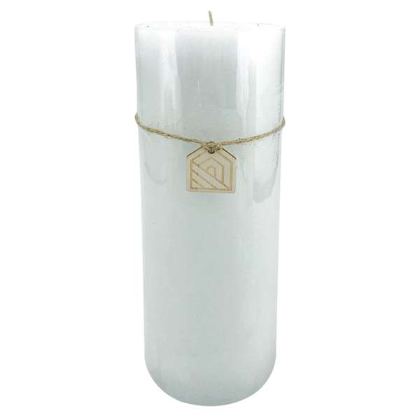 Light Blue Unscented Pillar Candle, 4x11