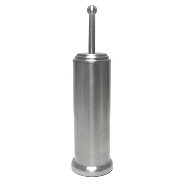 Ridged Stainless Steel Metal Toilet Bowl Brush