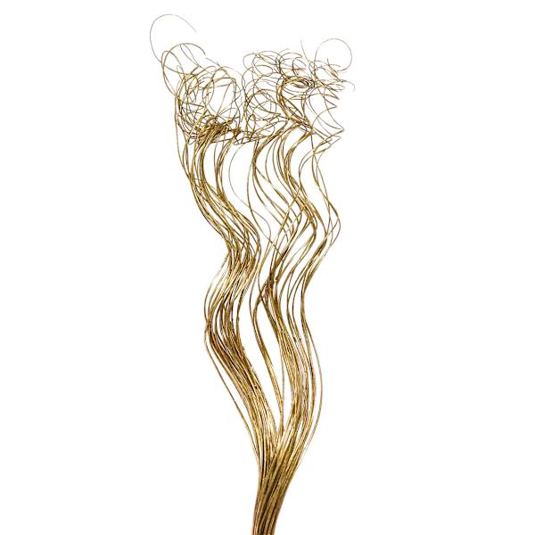 Gold Curly Ting Bundle, 28"