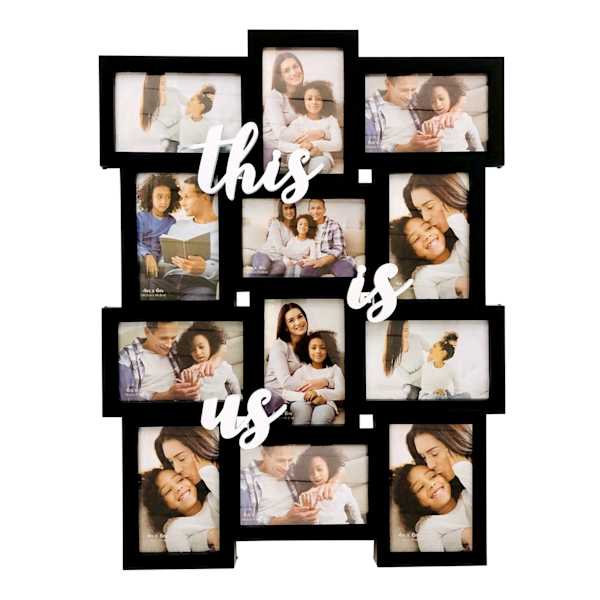 12-Opening This Is Us Black Collage Picture Frame, 18x23