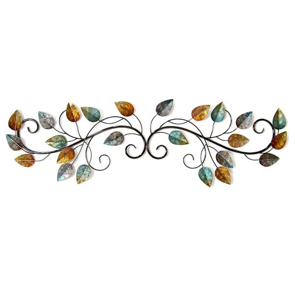Multicolor Leaf Over The Door Wall Decor, 40x11