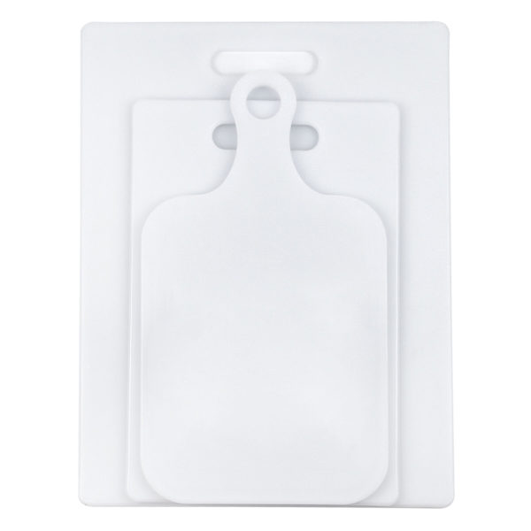 3-Piece Poly Cutting Board Set