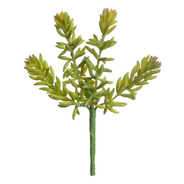 Green Sedum Pick, 7"