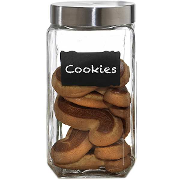Provincial Chalk Canister, 8"