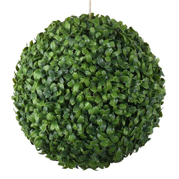 Green Boxwood Ball, 10"