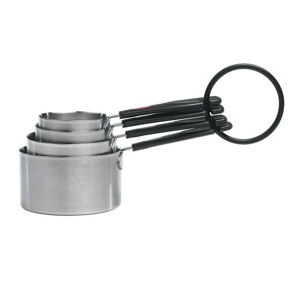 OXO Softworks 4-Piece Stainless Steel Measuring Cups