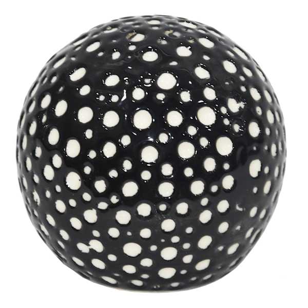 Spotted Ceramic Sphere, 4"