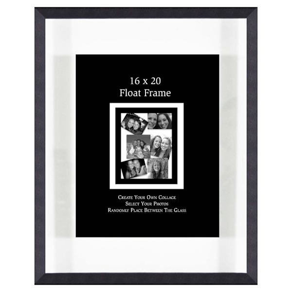 Charcoal Floating Wall Frame, 16x20
