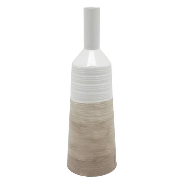 Honeybloom Ombre Metal Vase, 14.5"