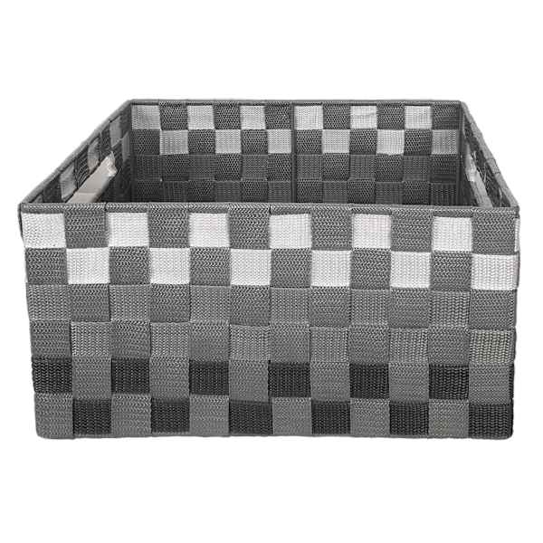 Grey Ombre Storage Basket, Small