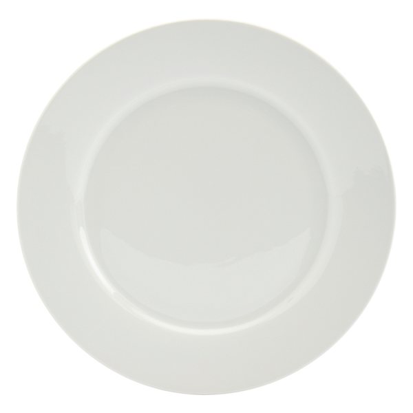 16-Piece Classic Rim Dinner Set, White