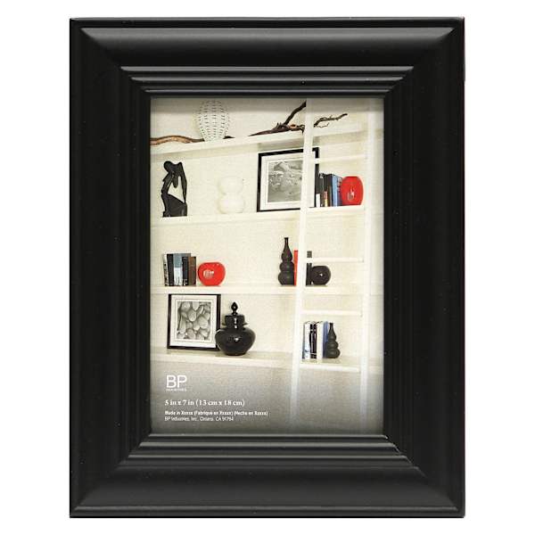 Black Tabletop Picture Frame, 5x7