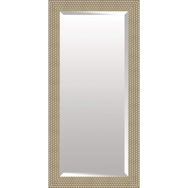 Hexagonal Champagne Leaner Mirror, 32x66