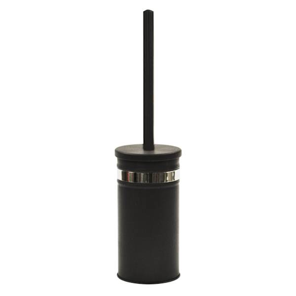 Bandit Matte Black Metal Toilet Bowl Brush