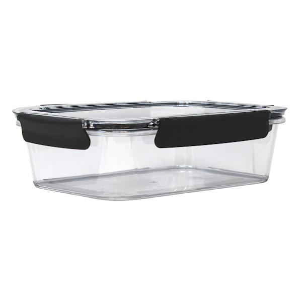 Grey Airtight Plastic Food Container, 88oz