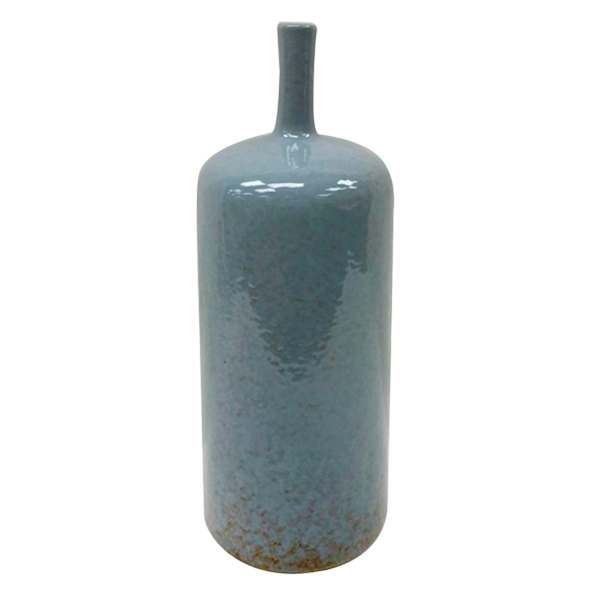 Honeybloom Emily Blue Bottle Vase, 14"
