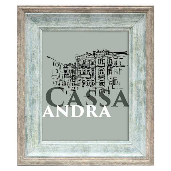 Cassandra Blue & Green Tabletop Picture Frame, 8x10