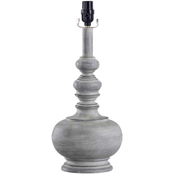 TL17.3 Grey WASH PLY RSN LAMP