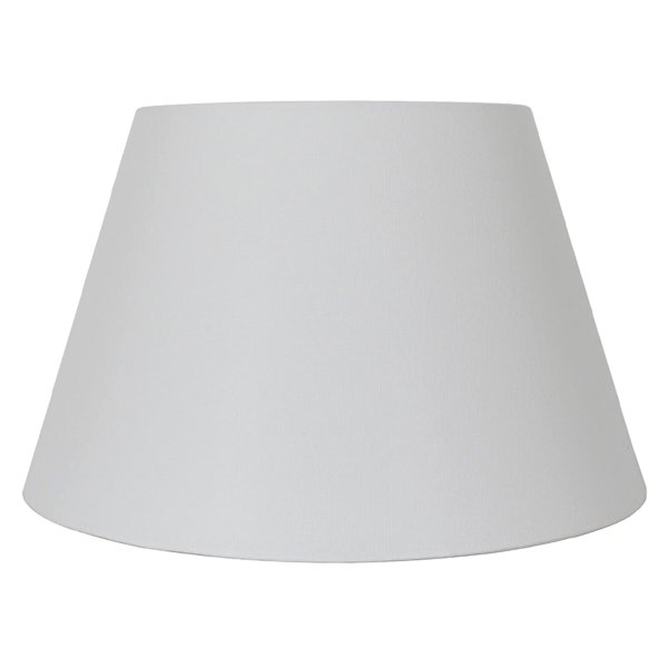 White Medium Table Lamp Shade, 10x16x10