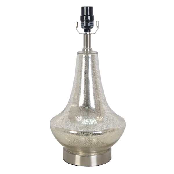 Mercury Glass Accent Lamp, 17"
