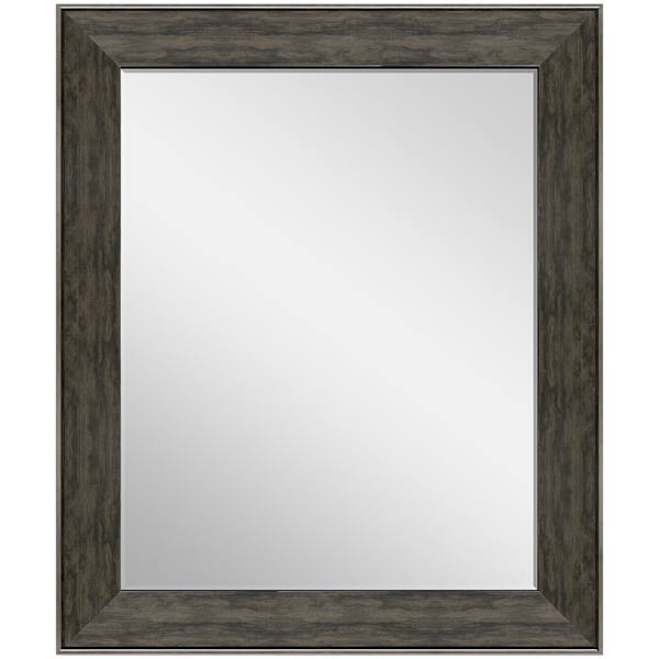 Janet Brown & Black Rectangle Wall Mirror, 16x20