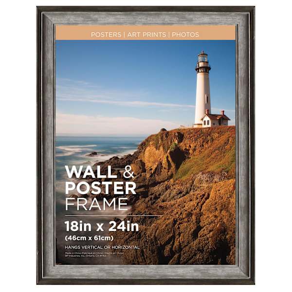 Cassandra Brown & Taupe Poster Wall Frame, 18x24