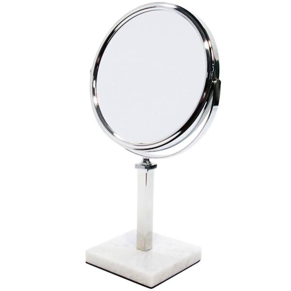 Marmar Chrome Metal Magnifying Vanity Mirror, 13"