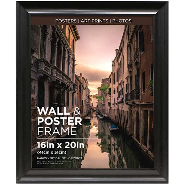 Sophia Black Poster Wall Frame, 16x20