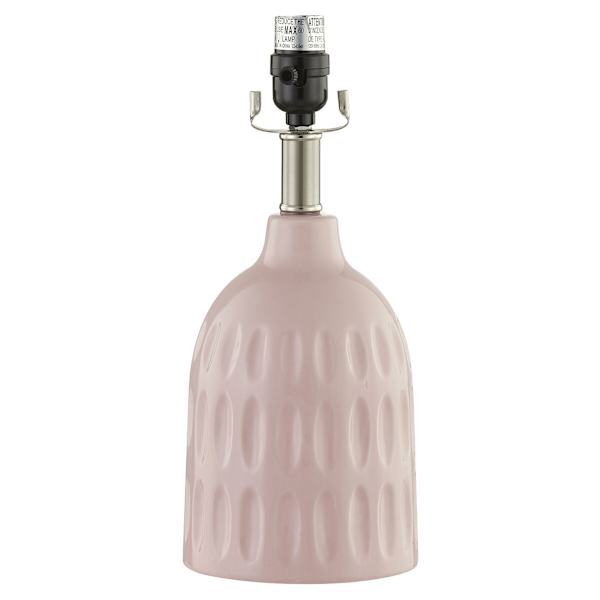 Tracey Boyd 13.75In Light Pink Ceramic Lamp