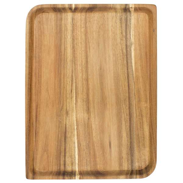 Acacia Wood Rectangle Serving Tray, Medium
