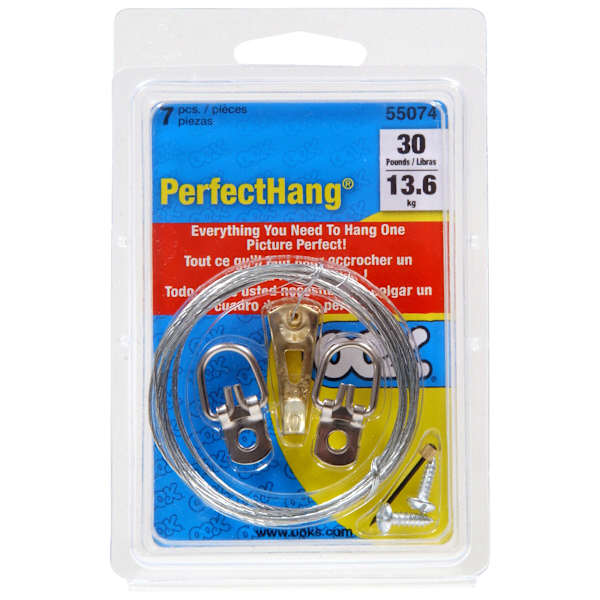 7-Piece Perfect Hanging Set, 30lb