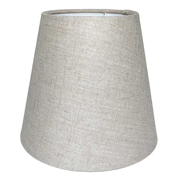 Grey Mini Extra Small Table Lamp Shade, 8x8x7